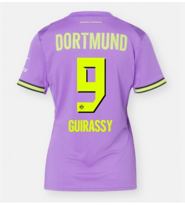 Borussia Dortmund Serhou Guirassy #9 Tredjetrøje Dame 2026-27 Kortærmet